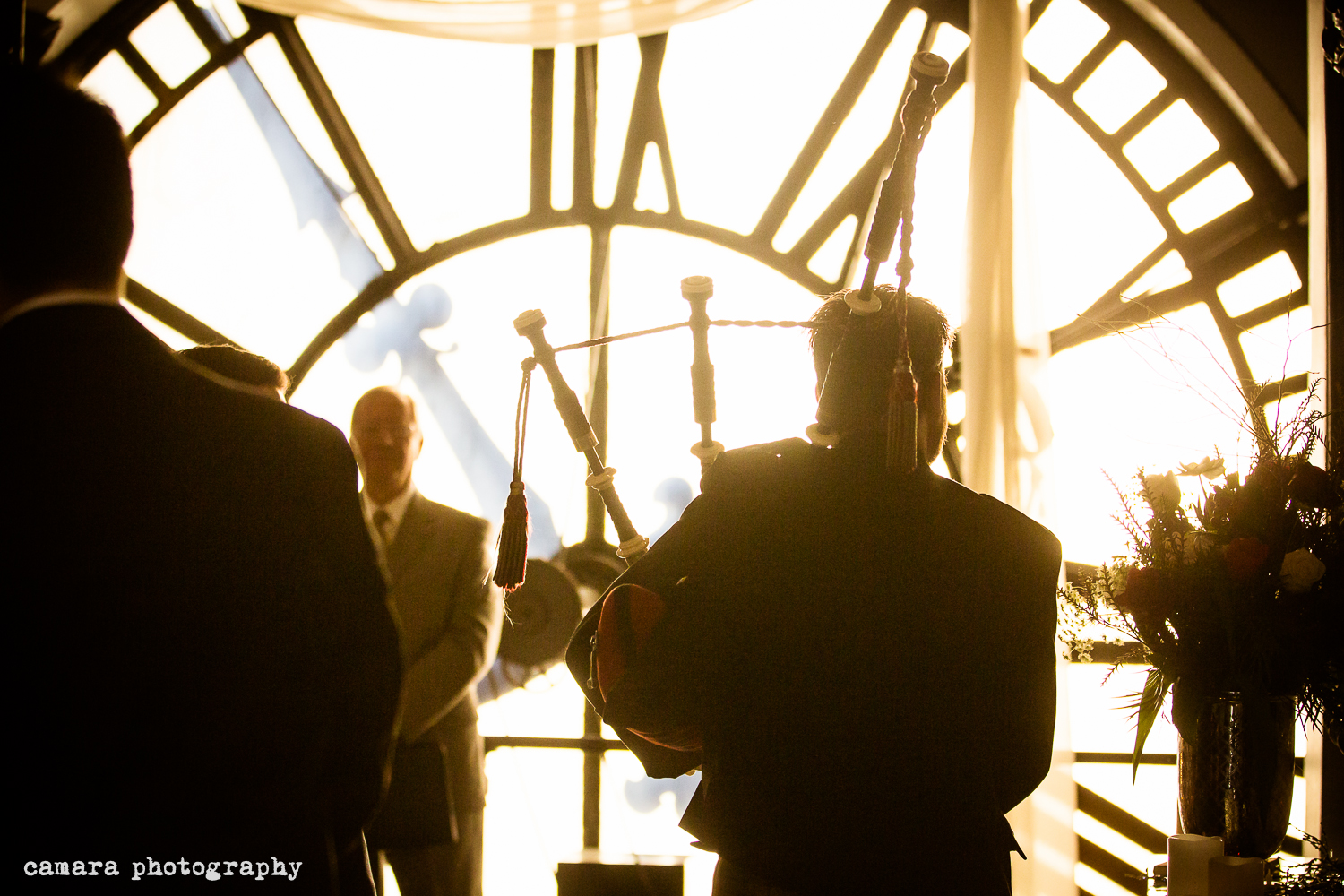 Colorado wedding bagpiper Michael Lancaster, photo by Camara Photography info@camaraphotography.com
